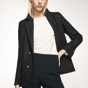 NWT Massimo Dutti Ribbed Long Sleeve Tee